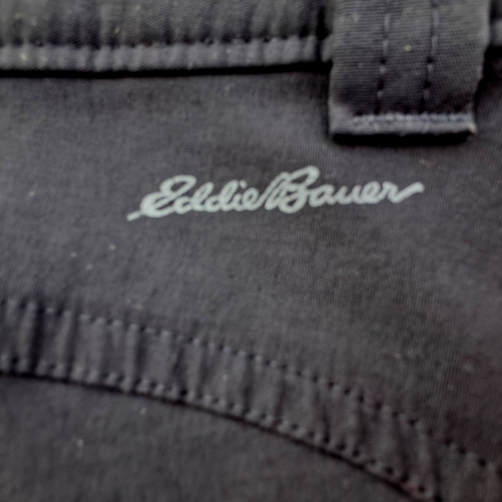 Eddie Bauer First Ascent Guide Pro Shorts Womens 6 Black Hiking Cargo Stretch - Picture 9 of 9